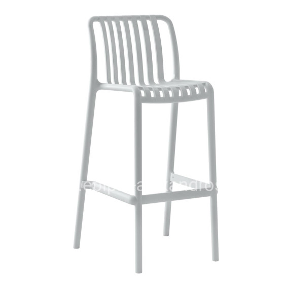 ΣΚΑΜΠΟ BAR ΠΟΛΥΠΡΟΠΥΛΕΝΙΟΥ CONVEE HM6098.01 ΛΕΥΚΟ 38,5x49,5x102Υεκ.