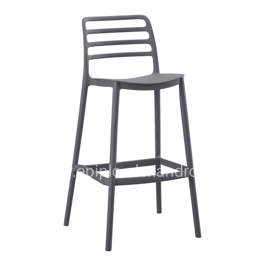 ΣΚΑΜΠΟ BAR ΠΟΛΥΠΡΟΠΥΛΕΝΙΟΥ SNOD HM6099.03 ΓΚΡΙ 37,2x50x101,5Υεκ.