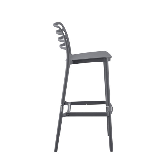 ΣΚΑΜΠΟ BAR ΠΟΛΥΠΡΟΠΥΛΕΝΙΟΥ SNOD HM6099.03 ΓΚΡΙ 37,2x50x101,5Υεκ.