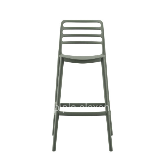 ΣΚΑΜΠΟ BAR ΠΟΛΥΠΡΟΠΥΛΕΝΙΟΥ SNOD HM6099.07 OLIVE GREEN 37,2x50x101,5Υεκ.