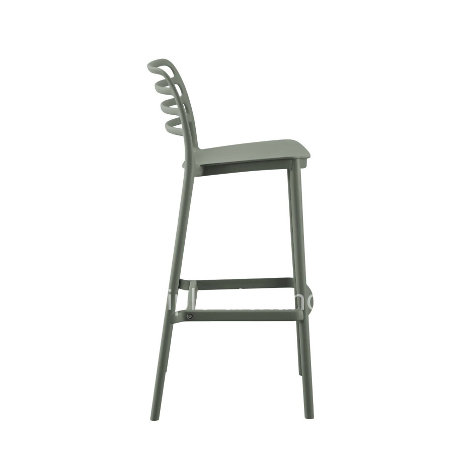 ΣΚΑΜΠΟ BAR ΠΟΛΥΠΡΟΠΥΛΕΝΙΟΥ SNOD HM6099.07 OLIVE GREEN 37,2x50x101,5Υεκ.