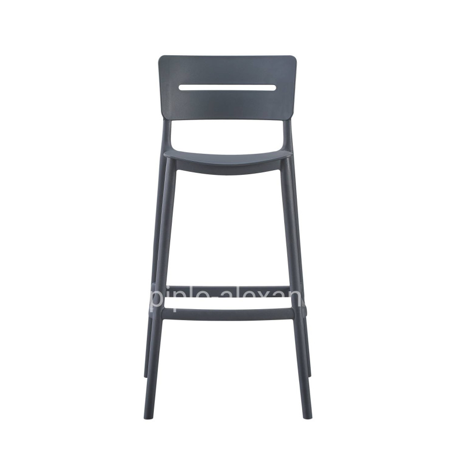 ΣΚΑΜΠΟ BAR ΠΟΛΥΠΡΟΠΥΛΕΝΙΟΥ SNOD2 HM6100.03 ΓΚΡΙ 37,2x50x101,5Υεκ.