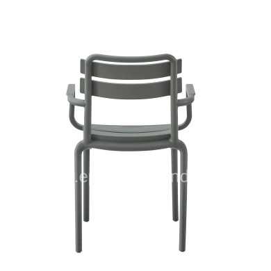 POLYPROPYLENE ARMCHAIR PHILLY HM6123.04 OLIVE GREEN 58,5x49x83,5Hcm.