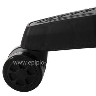 GAMING CHAIR MANCER HM1194 BLACK PU-BLACK POLYPROPYLENE 59x69x125Hcm.