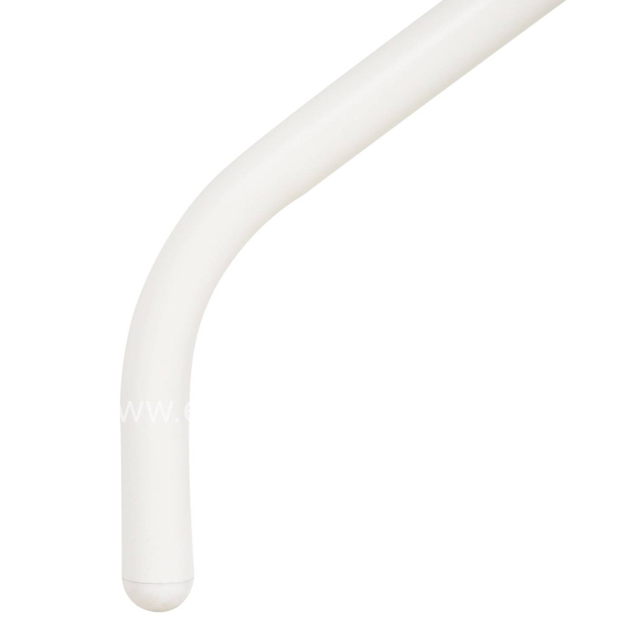 OUTDOOR ROUND TABLE LINO HM5973.02 METALLIC IN WHITE Φ60x70Hcm.