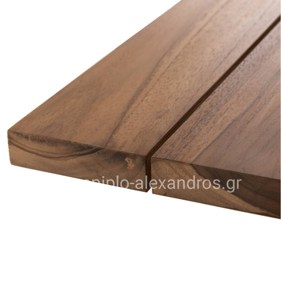 OUTDOOR SQUARE DINING TABLE LEO HM9860.11 TEAK WOOD 60x60x75Hcm.