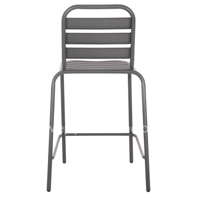 ΣΚΑΜΠΟ ΜΠΑΡ ΜΕΣ.ΥΨΟΥΣ LAURA HM6065.01 ΜΕΤΑΛ.ΣΚΕΛΕΤΟΣ-ΑΛΟΥΜΙΝΙΟ ΣΕ ΓΚΡΙ 58,5x58x104Υ εκ.