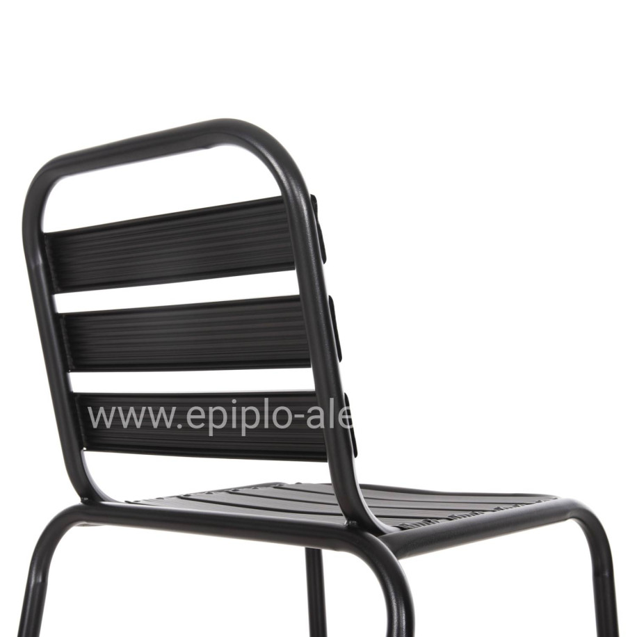 ΣΚΑΜΠΟ ΜΠΑΡ ΜΕΣ.ΥΨΟΥΣ LAURA HM6065.03 ΜΕΤΑΛ.ΣΚΕΛΕΤΟΣ-ΑΛΟΥΜΙΝΙΟ ΣΕ ΜΑΥΡΟ 58,5x58x104Υ εκ.