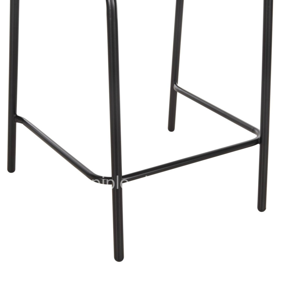 ΣΚΑΜΠΟ ΜΠΑΡ ΜΕΣ.ΥΨΟΥΣ LAURA HM6065.03 ΜΕΤΑΛ.ΣΚΕΛΕΤΟΣ-ΑΛΟΥΜΙΝΙΟ ΣΕ ΜΑΥΡΟ 58,5x58x104Υ εκ.