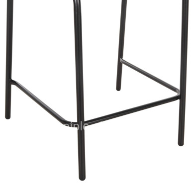 ΣΚΑΜΠΟ ΜΠΑΡ ΜΕΣ.ΥΨΟΥΣ LAURA HM6065.03 ΜΕΤΑΛ.ΣΚΕΛΕΤΟΣ-ΑΛΟΥΜΙΝΙΟ ΣΕ ΜΑΥΡΟ 58,5x58x104Υ εκ.