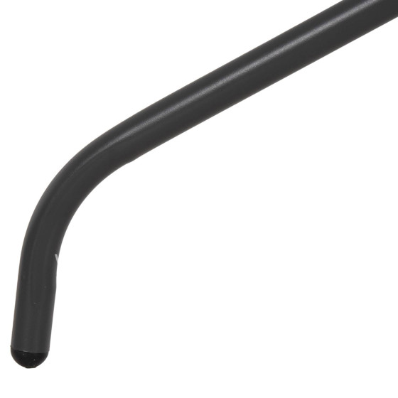 OUTDOOR TABLE SQUARE FIGO HM5972.01 GREY METAL-GLASS TABLETOP 80Χ80Χ71Hcm