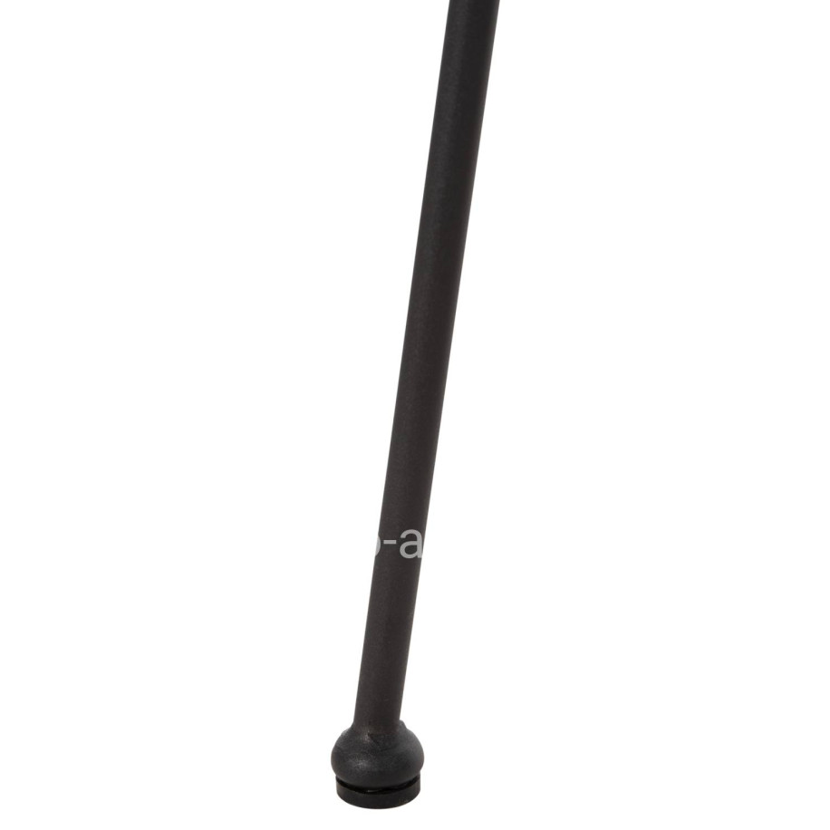 ARMCHAIR NEST-TYPE ALLEGRA HM5458.12 BLACK METAL-WICKER IN BLACK 73x78x88H cm.