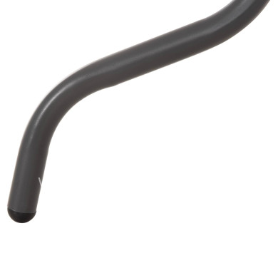 COFFEE TABLE FIGO HM6067.01 METAL IN GREY-TEMPERED GLASS TOP 45x45x51Hcm.