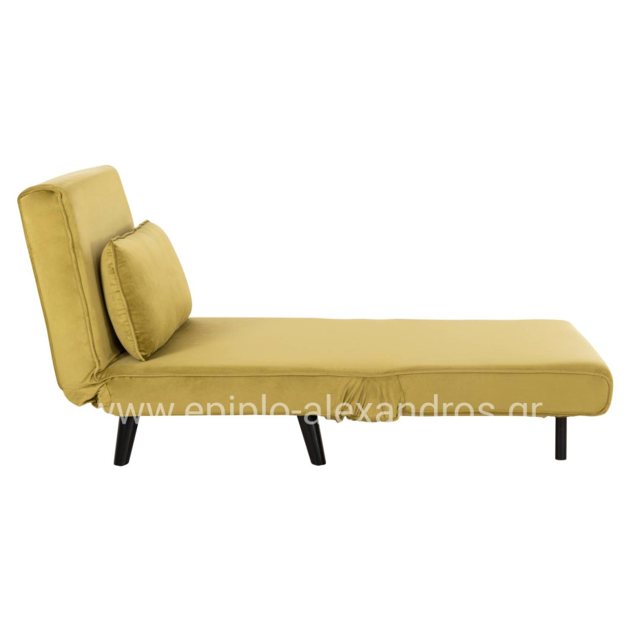 ΠΟΛΥΘΡΟΝΑ ΚΡΕΒΑΤΙ BRAXTON HM8425.23 ΒΕΛΟΥΔΟ ΛΑΔΙ 78x88x78Υεκ.