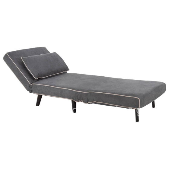 ARMCHAIR-BED BRAXTON HM8425.10 DARK GREY FABRIC 78x88x78Hcm.