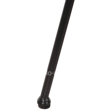 ΠΑΓΚΑΚΙ ΜΕ ΜΠΡΑΤΣΑ ALLEGRA HM6077 ΜΑΥΡΟ ΜΕΤΑΛΛΟ-ΜΠΕΖ ΣΥΝΘ.RATTAN 120x62x80Υεκ.