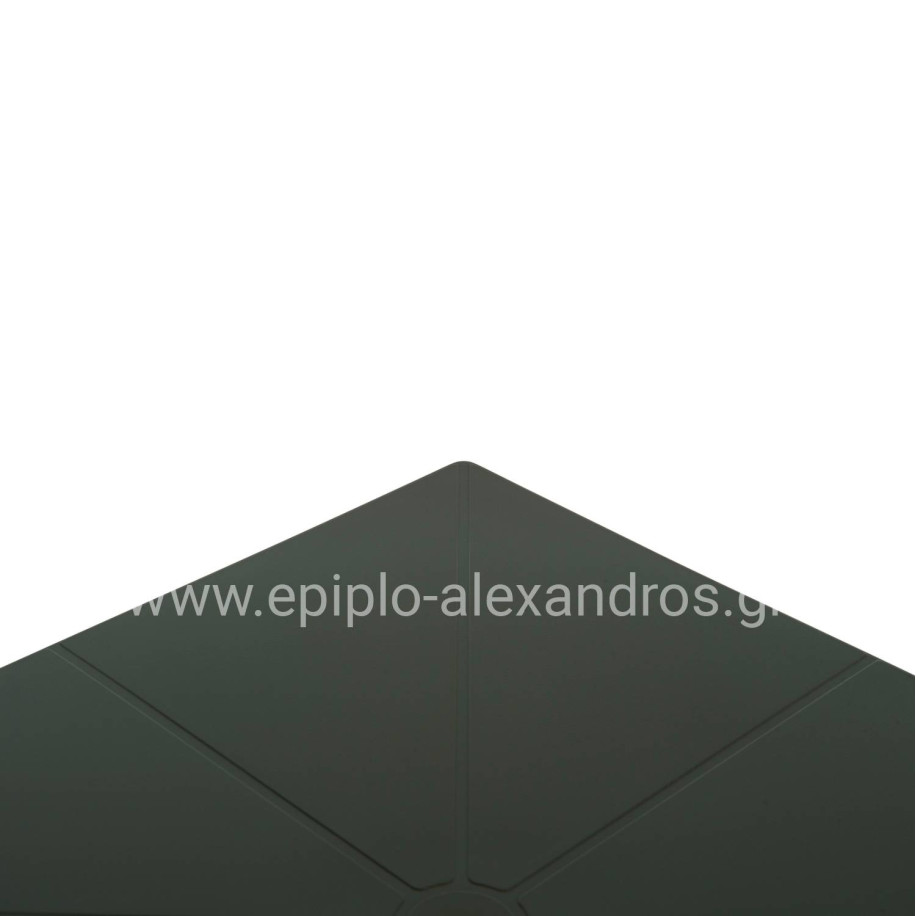 ΤΡΑΠΕΖΙ ΠΟΛΥΠΡΟΠΥΛΕΝΙΟΥ ΤΕΤΡΑΓΩΝΟ TERRIN HM6125.15 DARK OLIVE 60x60x75Υεκ.