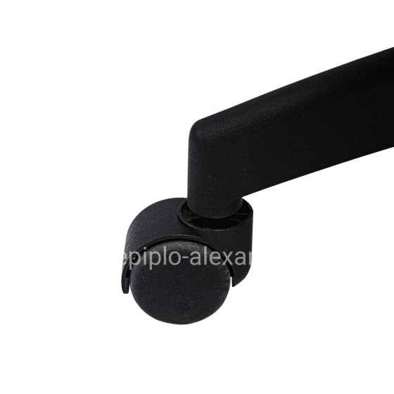 ΚΑΡΕΚΛΑ ΓΡΑΦΕΙΟΥ MEXER HM1195.01 ΜΑΥΡΟ MESH-ΜΕΤΑΛ.ΒΑΣΗ 68x70x136Υεκ.