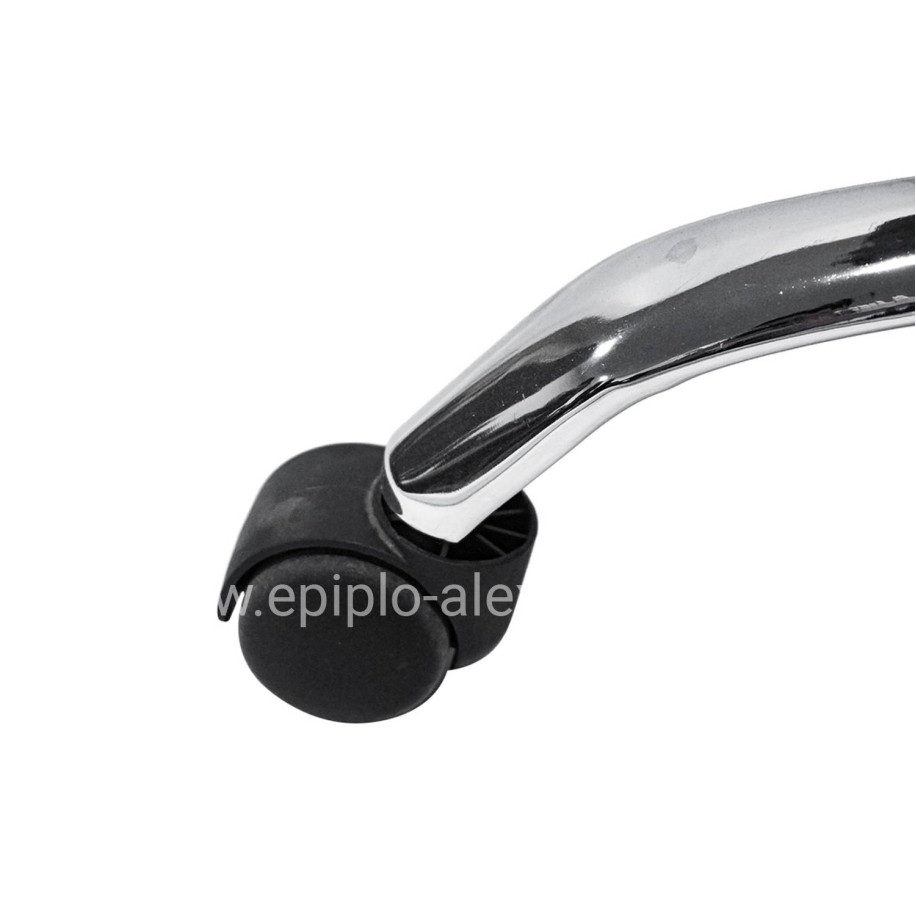 OFFICE CHAIR CRONER HM1196.01 BLACK MESH-BLACK METAL BASE 58x99x120Hcm.