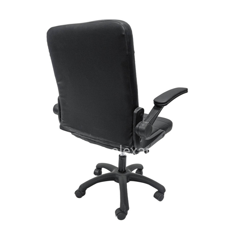 OFFICE CHAIR PORTIMA HM1197.01 BLACK PVC-FRAME & BASE 69x57x97Hcm.