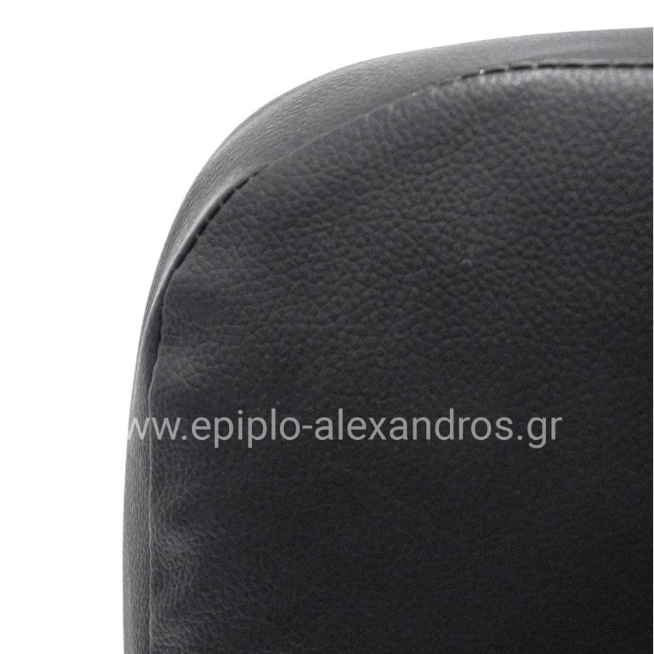 OFFICE CHAIR PORTIMA HM1197.01 BLACK PVC-FRAME & BASE 69x57x97Hcm.