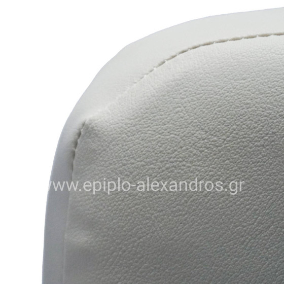 ΚΑΡΕΚΛΑ ΓΡΑΦΕΙΟΥ PORTIMA HM1197.04 ΜΠΕΖ PVC-ΜΑΥΡΟΣ ΣΚΕΛΕΤΟΣ & ΒΑΣΗ 66.5x57x97Υεκ