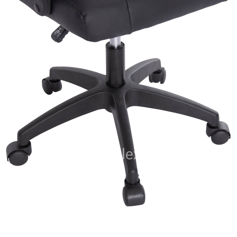 OFFICE CHAIR NIMBLE HM1199.01 BLACK PVC-BLACK FRAME AND BASE 59x64x122Hcm.