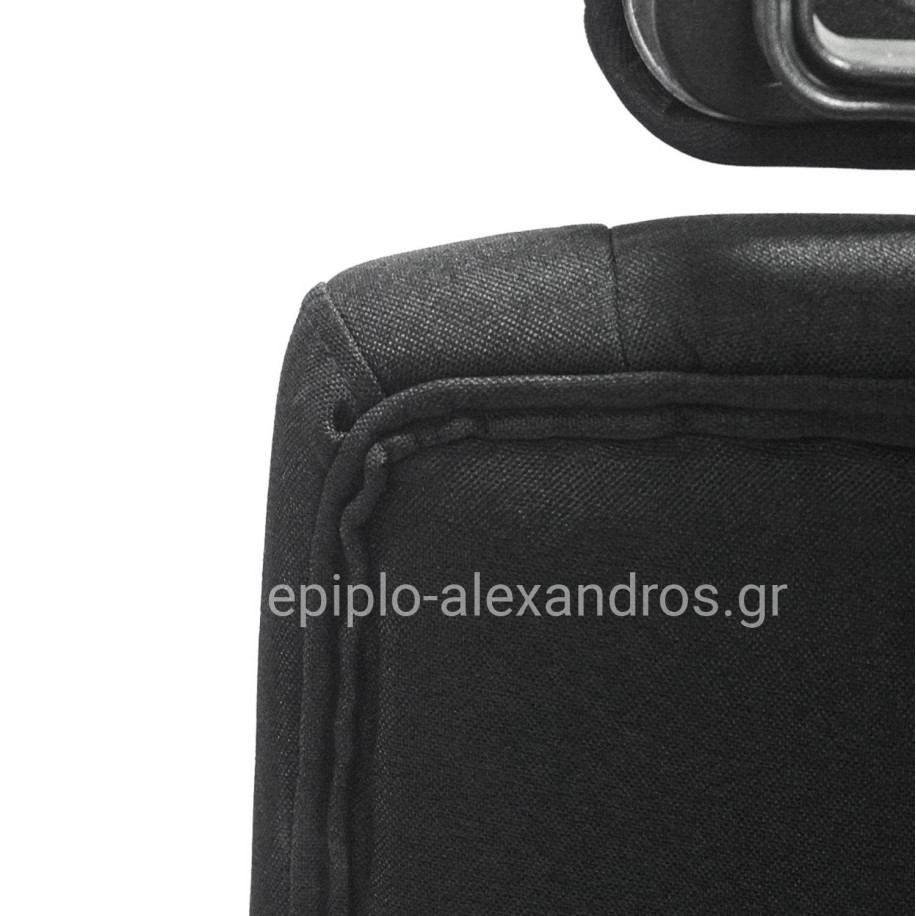 ΚΑΡΕΚΛΑ ΓΡΑΦΕΙΟΥ NIMBLE HM1199.11 ΜΑΥΡΟ ΥΦΑΣΜΑ-ΜΑΥΡΟΣ ΣΚΕΛΕΤΟΣ & ΒΑΣΗ 59x64x122Υεκ