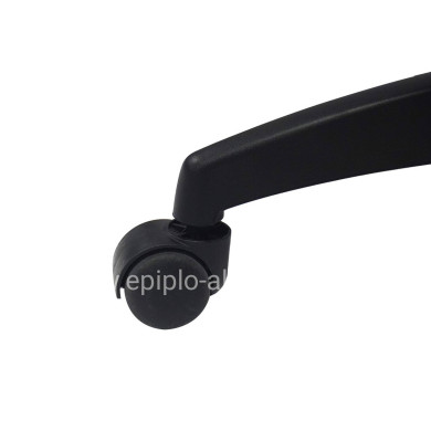 ΚΑΡΕΚΛΑ ΓΡΑΦΕΙΟΥ NIMBLE HM1199.11 ΜΑΥΡΟ ΥΦΑΣΜΑ-ΜΑΥΡΟΣ ΣΚΕΛΕΤΟΣ & ΒΑΣΗ 59x64x122Υεκ