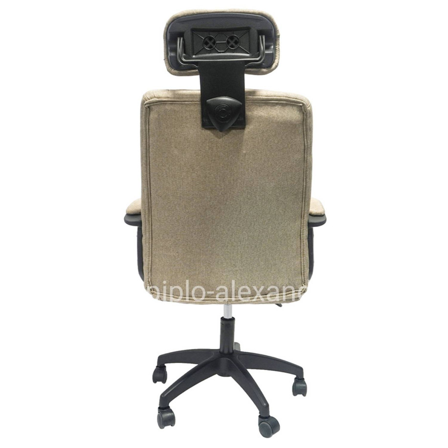 OFFICE CHAIR NIMBLE HM1199.13 KHAKI FABRIC-BLACK FRAME AND BASE 59x64x122Hcm.
