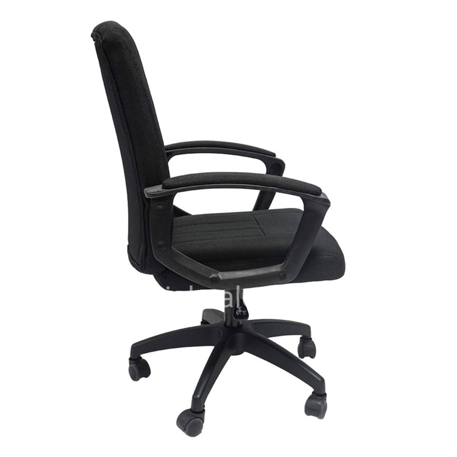 OFFICE CHAIR NIM HM1200.11 BLACK FABRIC-BLACK FRAME AND BASE 58x61x101.5Hcm.