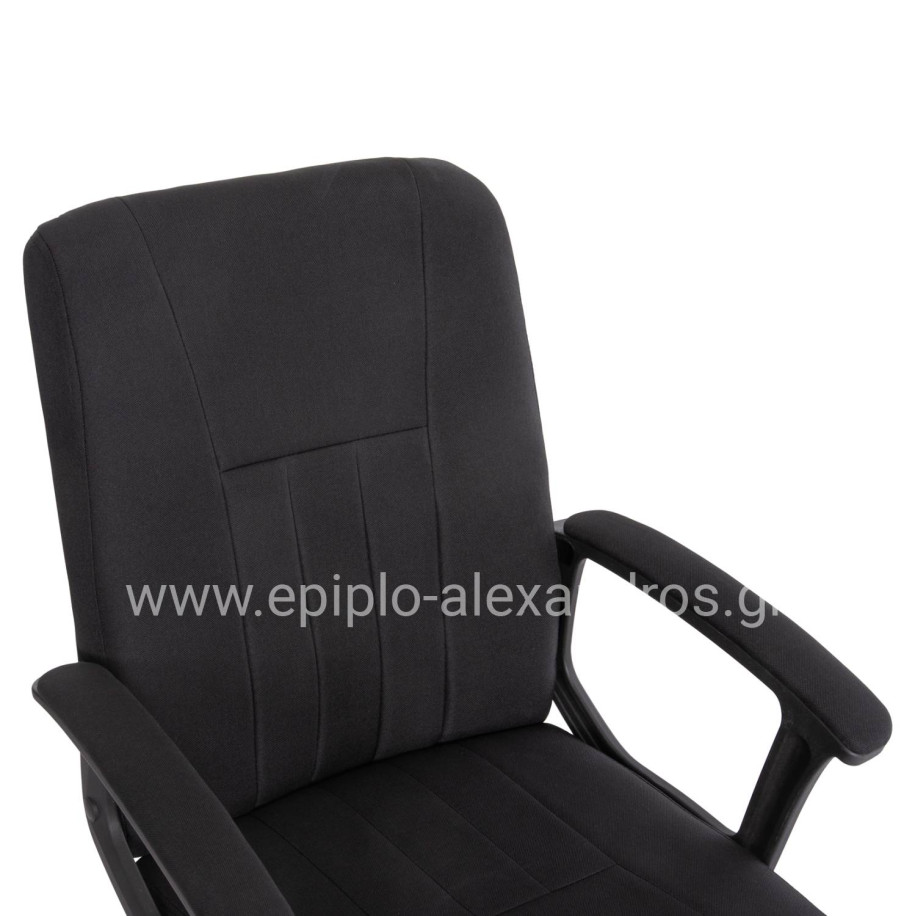 OFFICE CHAIR NIM HM1200.11 BLACK FABRIC-BLACK FRAME AND BASE 58x61x101.5Hcm.