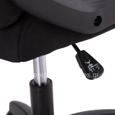 OFFICE CHAIR NIM HM1200.11 BLACK FABRIC-BLACK FRAME AND BASE 58x61x101.5Hcm.