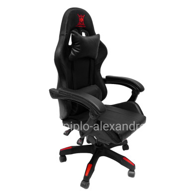GAMING ARMCHAIR DARREN HM1203.01 BLACK-RED PVC 58.5x100x120Hcm.