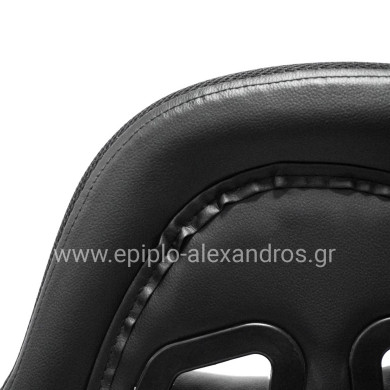 GAMING ARMCHAIR DARREN HM1203.01 BLACK-RED PVC 58.5x100x120Hcm.