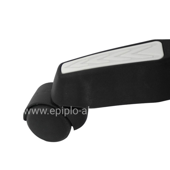 ΠΟΛΥΘΡΟΝΑ GAMING DARREN HM1203.10 ΜΑΥΡΟ-ΓΚΡΙ PVC 60x60x120Υεκ.