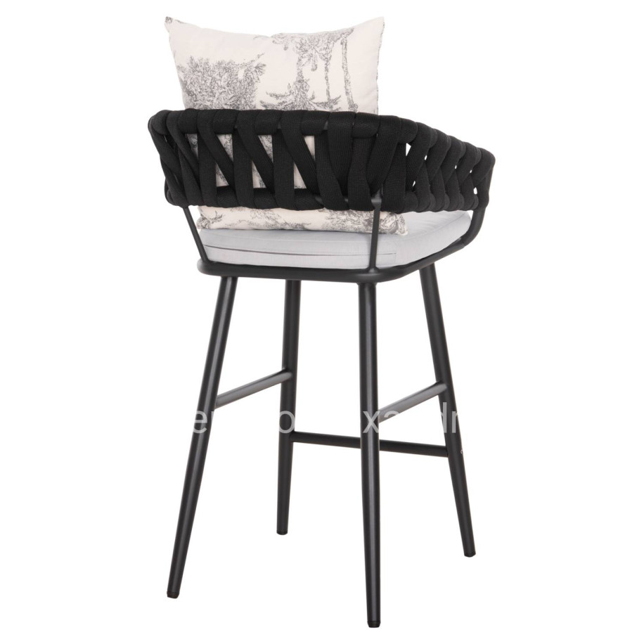 ΣΚΑΜΠΟ ΑΛΟΥΜΙΝΙΟΥ CAMDEN HM6142.01 ΑΝΘΡΑΚΙ ΜΕ ΜΑΞΙΛΑΡΙ ΕΚΡΟΥ ΜΕ PRINT 56x60x108Υεκ.