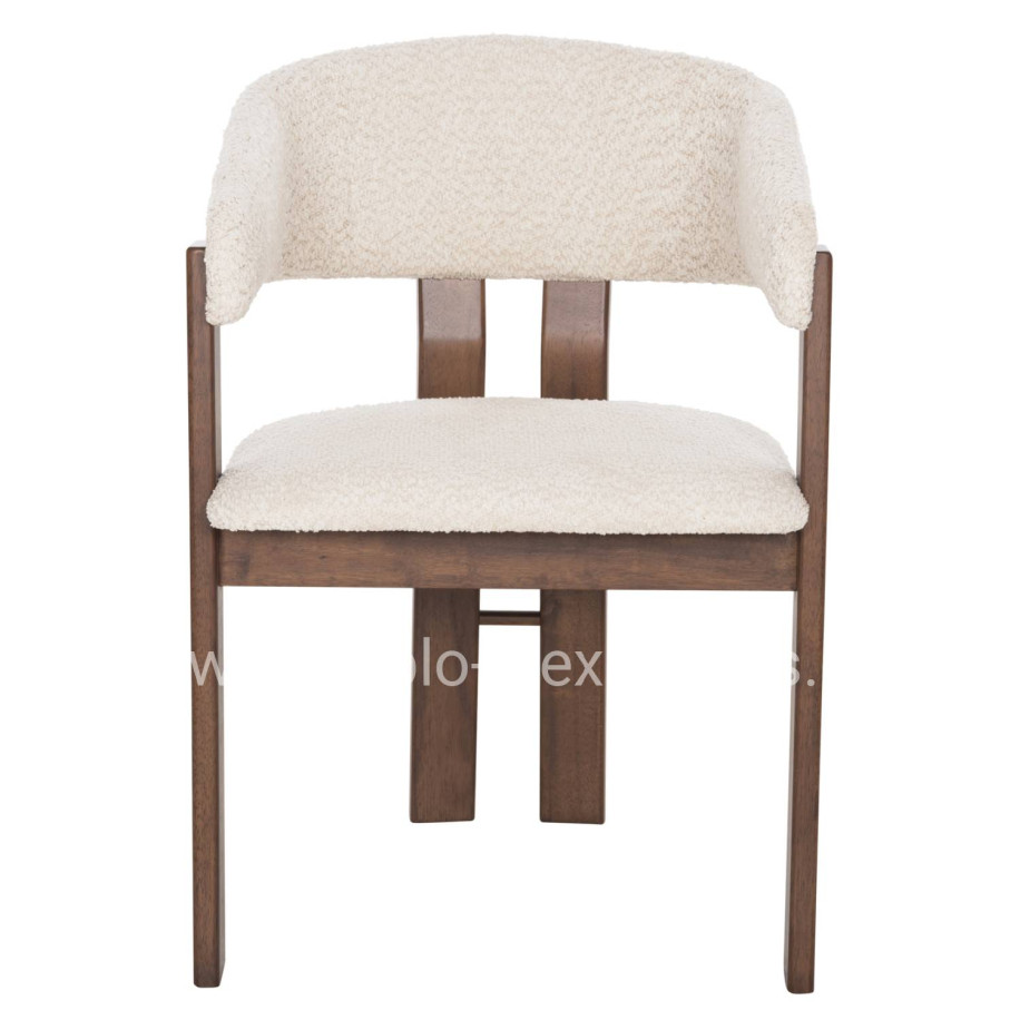 ΚΑΡΕΚΛΑ ZARRA HM9970.03 RUBBERWOOD ΣΕ ΚΑΡΥΔΙ-ΕΚΡΟΥ ΜΠΟΥΚΛΕ ΥΦΑΣΜΑ 55,5x59x81,5Υεκ