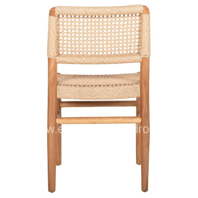 ΚΑΡΕΚΛΑ ROSCO HM6133 ΞΥΛΟ ΤΕΑΚ ΦΥΣΙΚΟ-ΣΧΟΙΝΙ VIRO ΜΠΕΖ 46x55x79Υεκ.