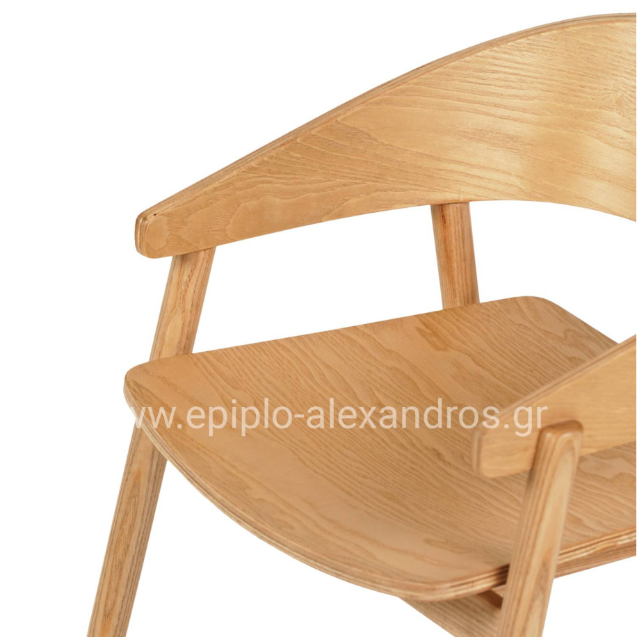 ΠΟΛΥΘΡΟΝΑ ΤΡΑΠΕΖΑΡΙΑΣ CANOP HM9950.01 ΦΡΑΞΙΝΟΣ ΣΕ ΟΑΚ ΧΡΩΜΑ 56,5x61x74Υεκ.