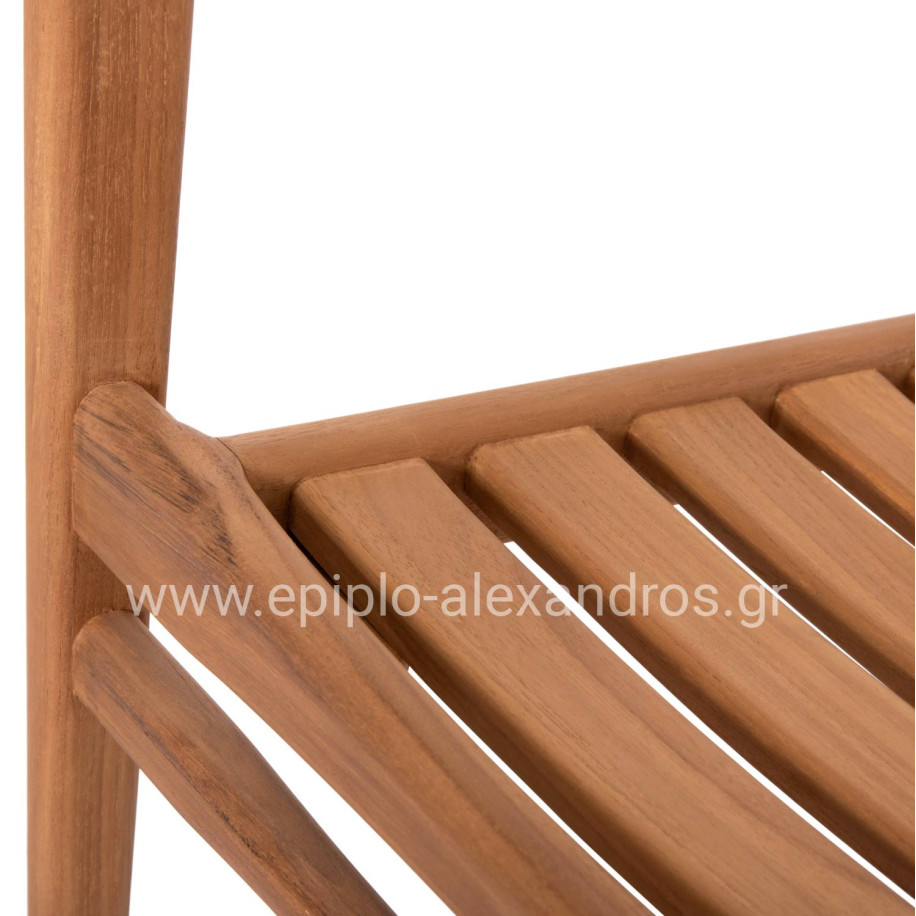 ARMCHAIR MOOSEN HM9936 SOLID TEAK WOOD IN NATURAL 59x60x78.5H