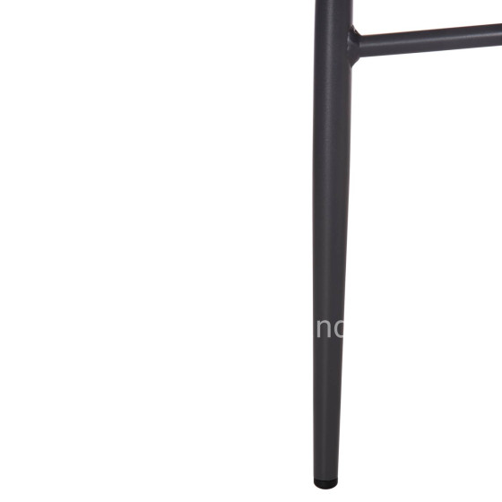 ALUMINUM CHAIR LYNN HM6267.01 ANTHRACITE FRAME-P.E. RATTAN IN NATURAL COLOR 57x61x79Hcm.