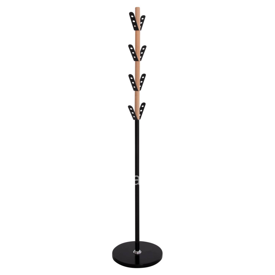 ΚΑΛΟΓΕΡΟΣ BILLY HM18075.01 ΞΥΛΟ ΟΞΙΑ-ΜΑΥΡΟ ΜΕΤΑΛΛΟ-ΒΑΣΗ ΜΕ ΞΥΛΟ Φ37,5X180Υεκ.