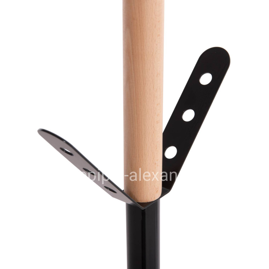 ΚΑΛΟΓΕΡΟΣ BILLY HM18075.01 ΞΥΛΟ ΟΞΙΑ-ΜΑΥΡΟ ΜΕΤΑΛΛΟ-ΒΑΣΗ ΜΕ ΞΥΛΟ Φ37,5X180Υεκ.