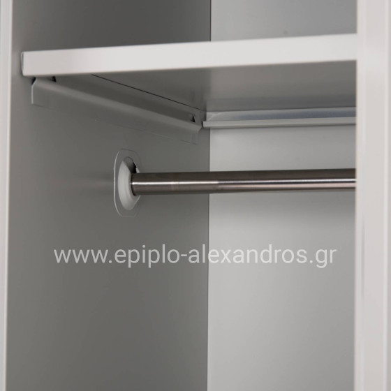 METAL TRIPLE LOCKER WITH KEYLOCKS ALTONA HM5634.11 GREY 90x45x185Hcm.