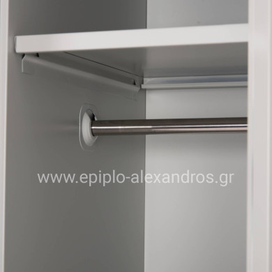 METAL TRIPLE LOCKER WITH KEYLOCKS ALTONA HM5634.11 GREY 90x45x185Hcm.