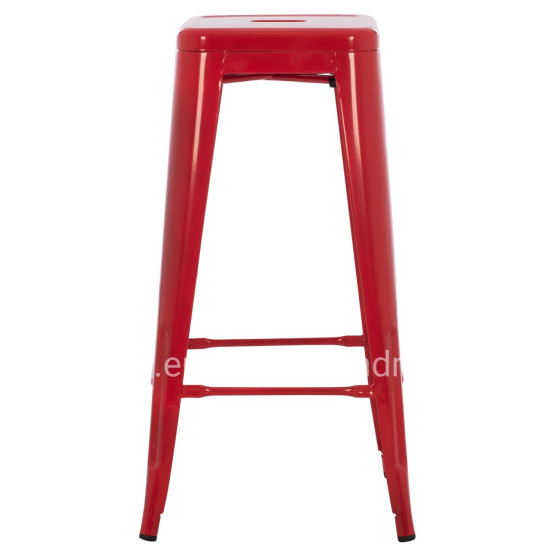 BAR STOOL MELITA-PRO HM8642.44 METAL IN RED 43x43x78Hcm.