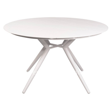 ROUND ALUMINUM TABLE HIGER HM6290.01 GREY Φ126x74Hcm.