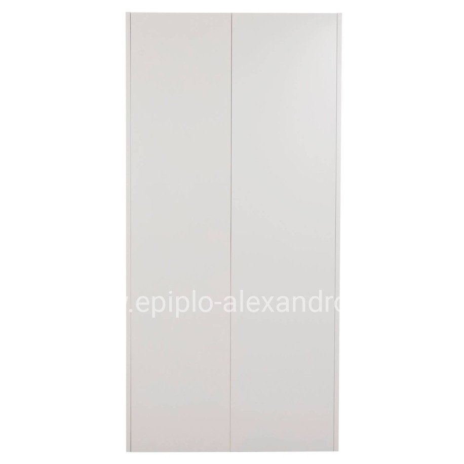 LOCKER METALLIC MALMOE HM5636.11 9 CABINETS WITH KEY LOCKS IN LIGHT GREY 90x45x185Hcm.