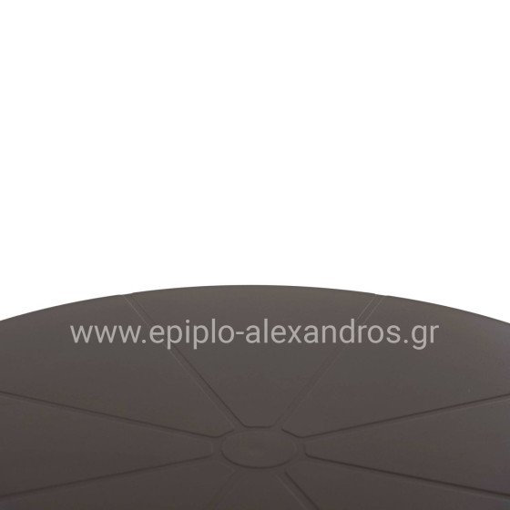 BAR TABLE ROUND TERRIN HM6126.15 POLYPROPYLENE IN DARK OLIVE GREEN Φ60x106Hcm.